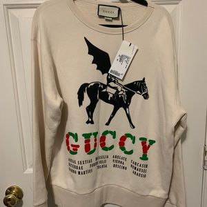 Authentic never worn Gucci sweater